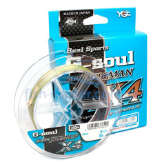 Cord YGK Super Jig Man X4 200m 0.148mm # 0.8 / 14lb 6.35kg 10m x 5 colors Cord YGK Super Jig Man X4 200m 0.148mm # 0.8 / 14lb 6.35kg 10m x 5 colors