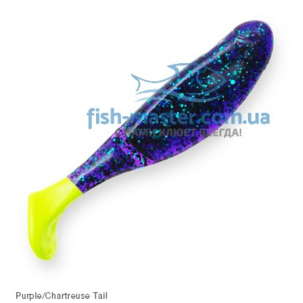 Плавающий силикон Z-Man Scented Pogyz 3" 5pc #Purple/Chart Tail