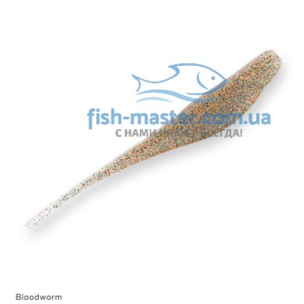 Плавающий силикон Z-Man Streakz 3.75" 6pc #Bloodworm
