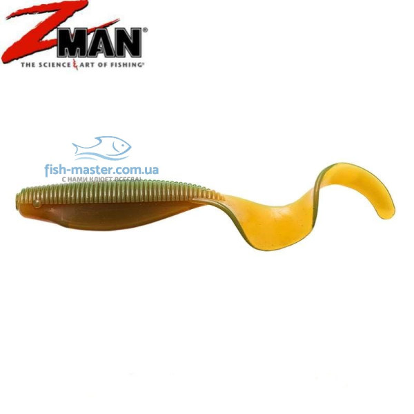 Плавающий силикон Z-Man Streakz Curly Tailz 5" 4pc #Motor Oil