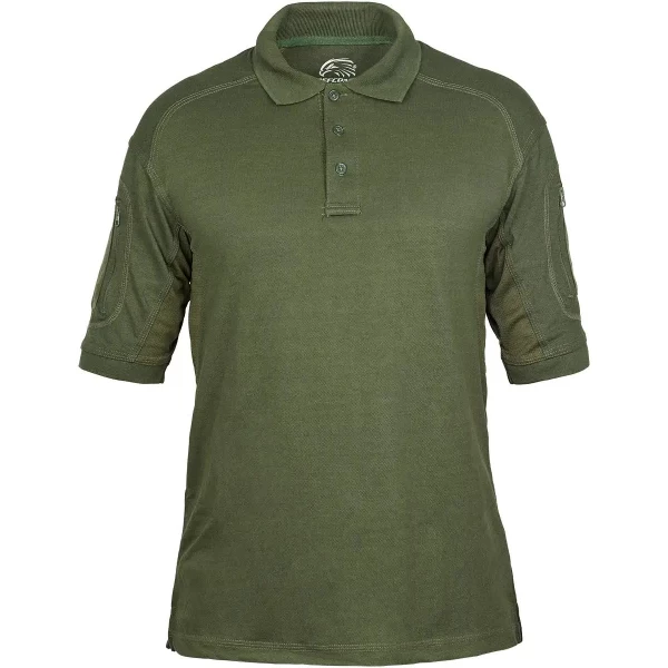 Тенниска поло Defcon 5 Tactical Polo Short Sleeves with Pocket M OD Green