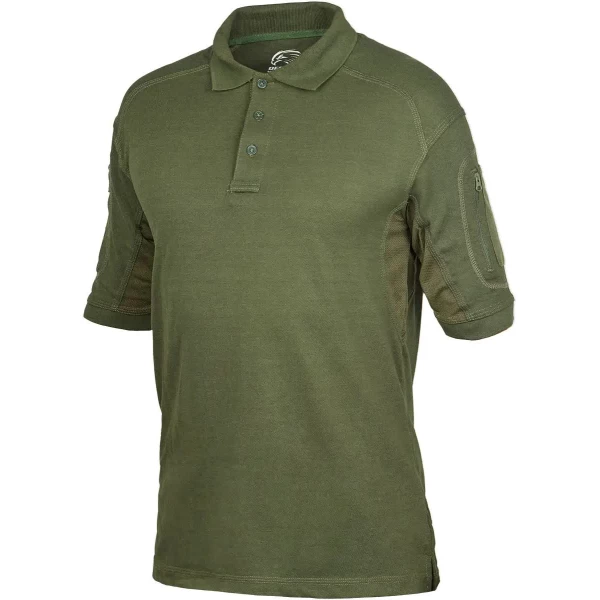 Тенниска поло Defcon 5 Tactical Polo Short Sleeves with Pocket M OD Green