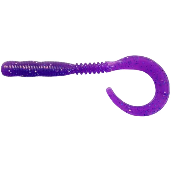 Силікон Reins Curly Curly 567 Lilac Silver & Blue Flake (15 шт/уп.)