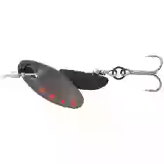 Блешня Savage Gear Grub Spinners #0 2.2g Black Red Black